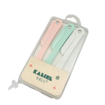 علبة شفرات حلاقة حواجب كاليل 3 قطع